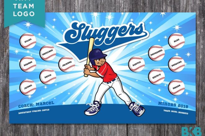 Custom Vinyl Baseball Banner